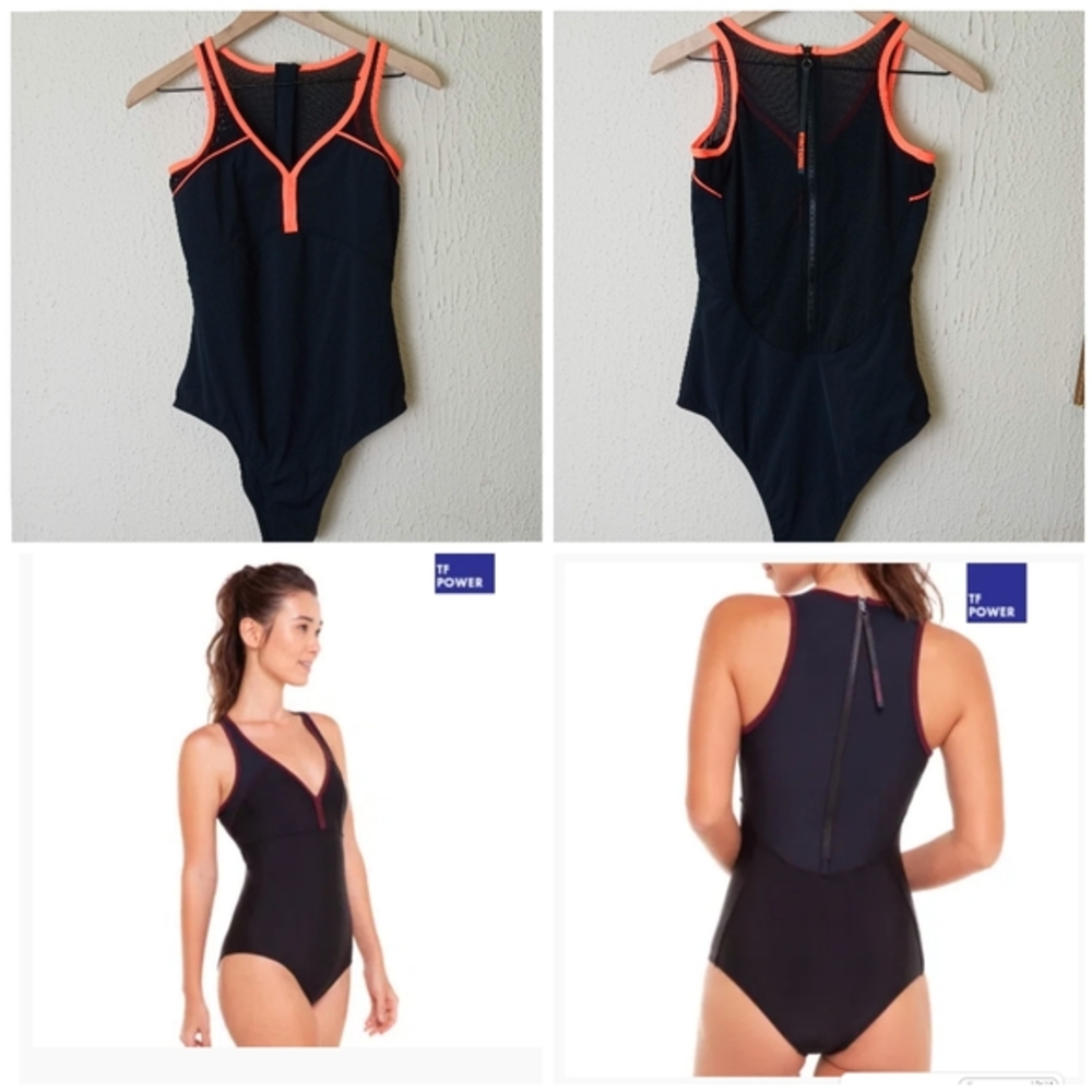 TRACK & FIELD SWIMWEAR ONE PIECE SZ 4